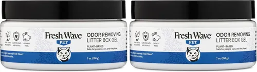 Miniatura 9 de Fresh Wave Gel de caja de arena para eliminar olores, 7 onzas Eliminador de olores de mascotas más seguro para el hogar y área de caja de arena