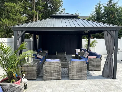 Miniatura 23 de Purple leaf - Gazebo para exteriores.