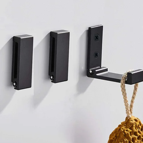 Miniatura 4 de ZEYU Ganchos Plegables para Abrigos, 10 Piezas Ganchos de Pared para Colgar Abrigos, Ganchos para Toallas, Herrajes Resistentes de Aleación