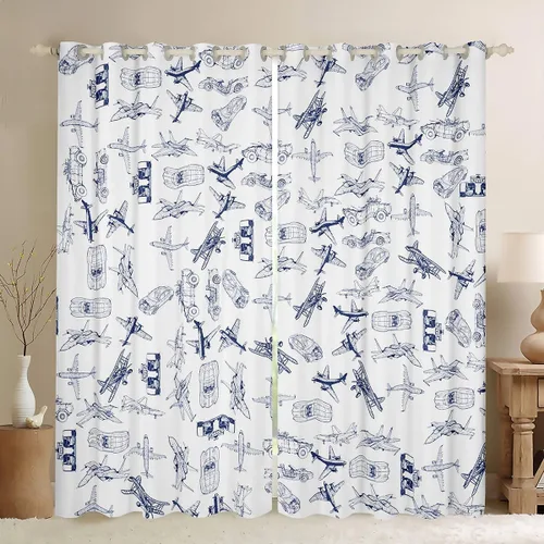 Miniatura 32 de Feelyou Cortinas opacas con estampado de leopardo para dormitorio, sala de estar, safari, cortinas de oscurecimiento de habitación con purpurina