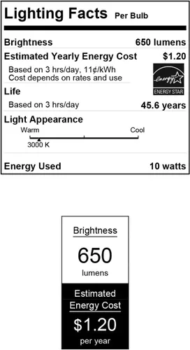 Miniatura 6 de Westinghouse 5145000 - Bombilla LED PAR30 de 10 vatios (equivalente a 75 vatios), luz blanca brillante regulable para interiores y exteriores, base