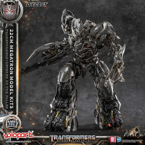 Miniatura 3 de YOLOPARK Megatron Transformers Juguetes Revenge of The Fallen Figura de Acción - Versión Fundida, Serie AMK PRO 8.66 Pulgadas Kit