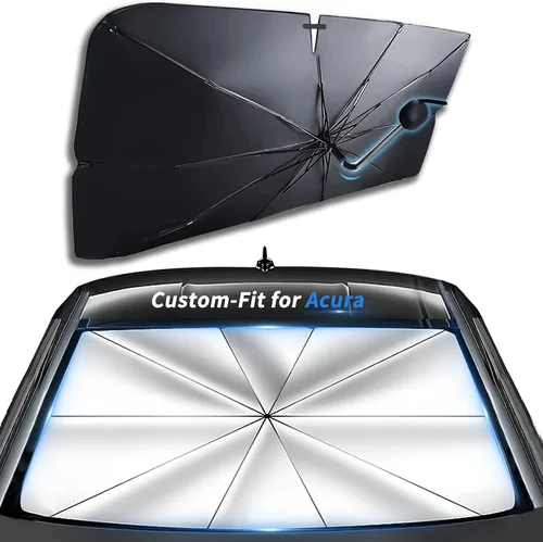 Miniatura 20 de Parasol a medida para el parabrisas de Porsche, parasol para automóvil con bloqueo UV y mango flexible de rotación de 360°, diseñado para accesorios