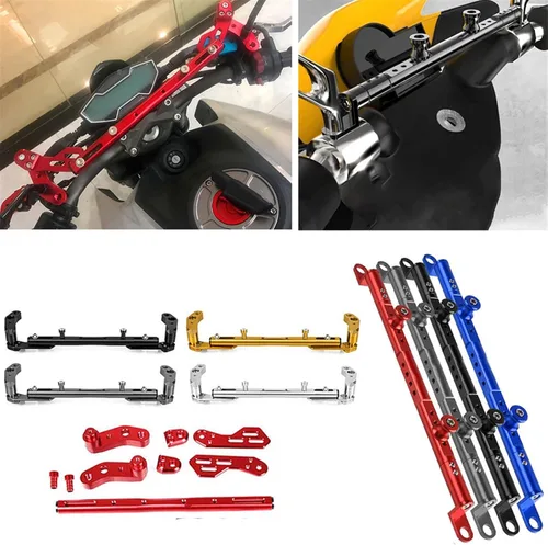 Miniatura 2 de Barra de manillar de motocicleta para Yamaha XMAX 300 XMAX300 2017-2022 (color azul B, tamaño: 1)