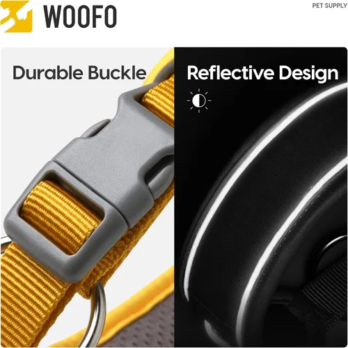 Miniatura 5 de Collar Premium para Perros Súper Ajustable para Todas las Razas, Hebilla de Liberación Rápida Acolchado Extra Suave y Ensanchado y Diseño