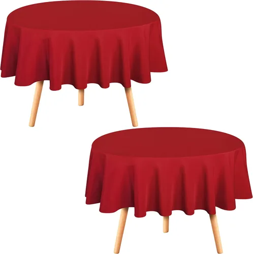 Miniatura 42 de Utopia Kitchen Mantel rectangular, 1 paquete, mantel lavable a máquina, mantel de poliéster para comedor, fiestas de bufé, pícnics, eventos, bodas