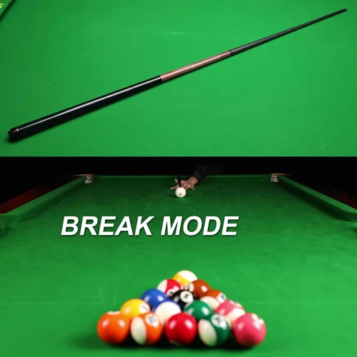 Miniatura 7 de Carbon Fiber 3-Piece Jump Break Cue Stick 24-25 oz, 58 inch, 3 * 8 * 8 Joint, 13mm Phenolic Tip for Jumping or Breaking