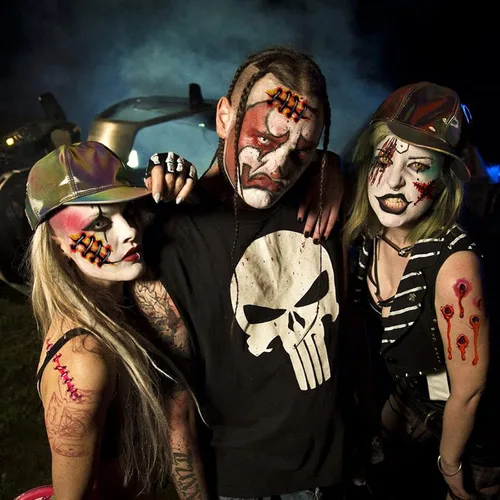 Miniatura 7 de NiHome 40 hojas de Halloween terror extraíble realista falso tatuaje temporal, traje de zombi Cosplay herida de sangre sangrado cicatriz variedad