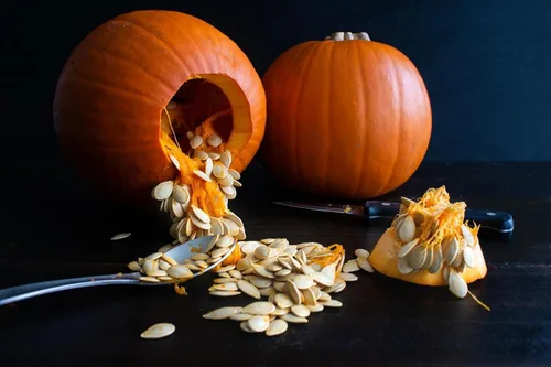 Miniatura 2 de Semillas de calabaza a granel para plantar, 1 libra, más de 4,000 semillas tradicionales sin OMG, semillas de calabaza de alta germinación