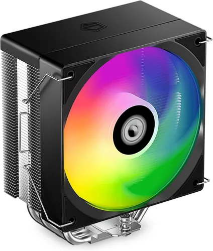 Miniatura 8 de ID-COOLING SE-214-XT ARGB Enfriador de CPU con 4 tubos de calor Enfriador de aire para CPU ARGB Light Sync con placa base (conector 3-PIN de 5 V)