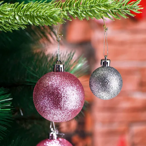 Miniatura 6 de Hotop 200 ganchos dorados para adornos de Navidad, 1.18 pulgadas, 1.57 pulgadas, ganchos de alambre de metal para árbol de Navidad con caja