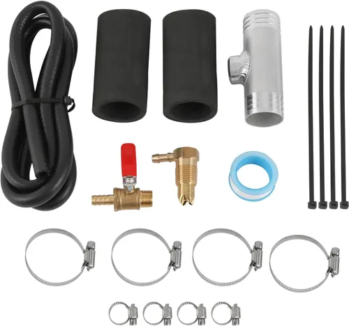 Miniatura 9 de Kit de instalación de tanque de combustible auxiliar diésel compatible con Dodge Ram 1500 2500 3500 2013-actualmente, tanque de combustible auxiliar