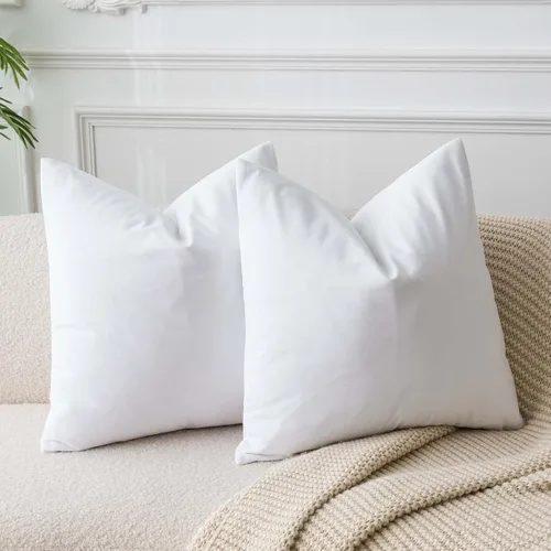 Miniatura 38 de Juspurbet - Juego de 2 fundas decorativas de terciopelo para cojines, fundas suaves para sofá, cama o sillón con cremallera oculta, para sala