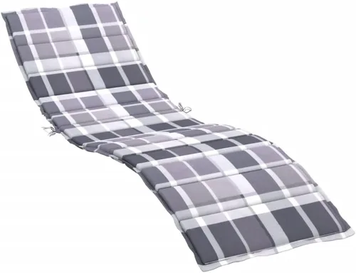 Miniatura 16 de Cojín para tumbona con almohada para la cabeza, cojines de asiento para exteriores para muebles de patio, sillas de descanso, tela (100% poliéster)