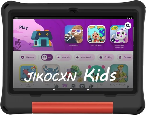 Miniatura 7 de JIKOCXN Kids Tablet, Android 16 Tablet for Kids 10 inch Octa-Core with Case, 24GB RAM 64GB ROM 1TB TF Card Expandable for Toddler Children, Parental