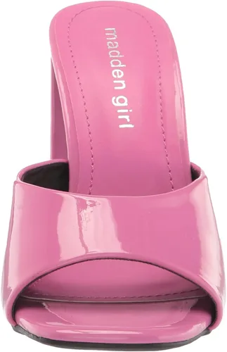 Miniatura 2 de Madden Girl Sandalia de tacón Genius para mujer, Charol fucsia