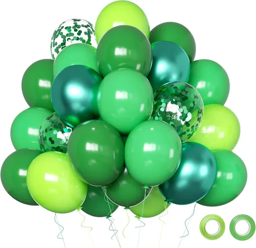 Miniatura 10 de Globos de graduación 2025 para fiesta de graduación, 50 globos de 30 cm negros y dorados de látex para graduación, globos de fiesta de graduación
