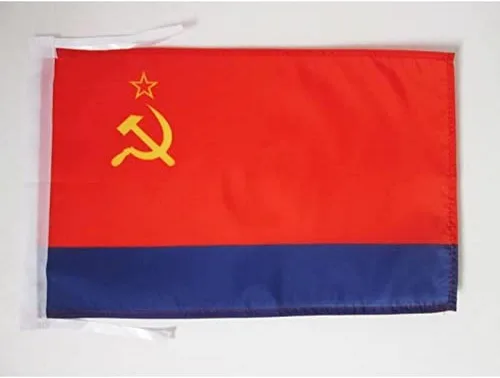 Miniatura 1059 de Bandera de México AZ FLAG, 45.7 x 30.5 cm, con cordones - Pequeñas banderas mexicanas de 30 x 45 cm - Bandera de 45.7 x 30.5 cm