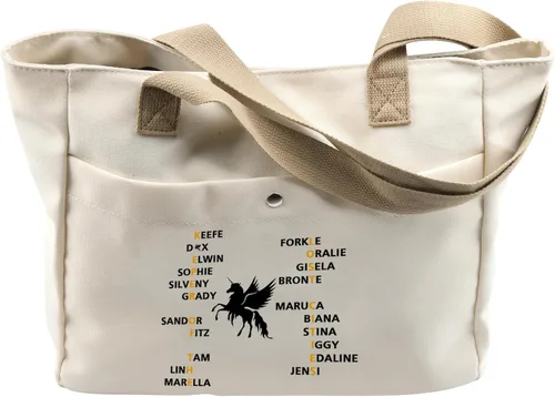 Miniatura 6 de PXTIDY Bolsa de maquillaje Team Foster Kee-fe Keeper of the Lost Cities Personajes Tote Bag KOTLC Novela Inspirado en Bookish Gift
