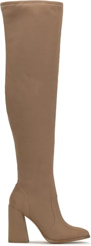 Miniatura 8 de Jessica Simpson Womens Brixten Faux Suede Tall Over-The-Knee Boots