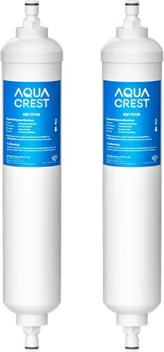 Miniatura 10 de AQUA CREST Filtro de agua en línea GXRTQR, certificado NSF, repuesto para GE® GXRTQR, GXRTQ, reduce el cloro, fluoruro, cal y más