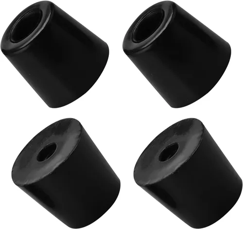 Miniatura 6 de METALLIXITY Pies de goma para parachoques (0.827 x 0.472 in/0.83 x 0.47 pulgadas), 4 unidades, almohadillas redondas para patas protectoras de suelo