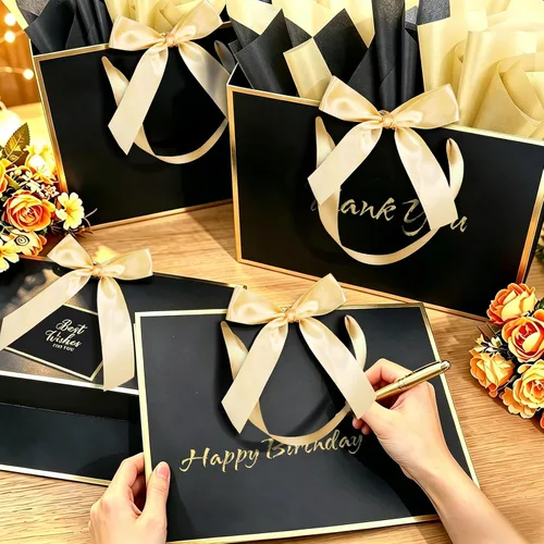 Miniatura 6 de Ethhqu Bolsas de regalo grandes con asas