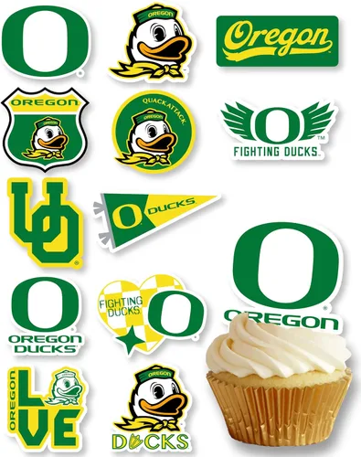 Miniatura 20 de Decoraciones para cupcakes de la Universidad de Alabama, suministros para fiestas de fútbol americano, cumpleaños, graduación (24 piezas)