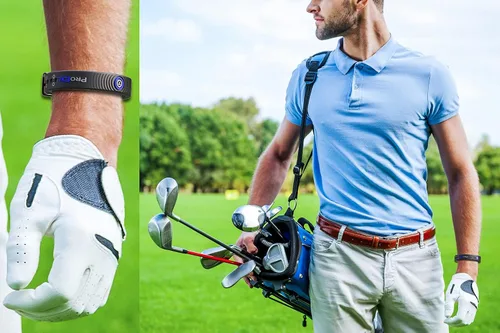 Miniatura 2 de Pulsera magnética definitiva, impermeable y se adapta a todas las muñecas, mantente activo Negro azul