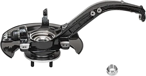 Miniatura 3 de Detroit Axle - Nudillo de dirección delantero izquierdo de 2.4L para Honda Accord 03-07 [transmisión manual], nudillo de dirección del lado