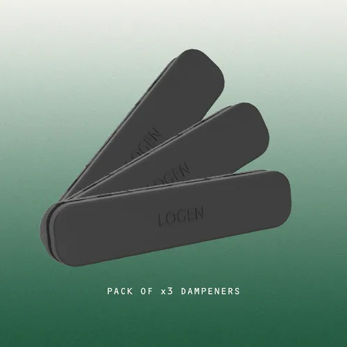 Miniatura 6 de LOGEN Amortiguador de Tenis – Se queda en la raqueta – Pack de 3 amortiguadores de raqueta de tenis – Absorbe golpes y vibraciones de tenis – Ónice
