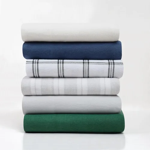 Miniatura 5 de TRULY SOFT Bristol - Juego de sábanas de franela de algodón múltiple de 3 piezas, diseño a cuadros, para hombres y mujeres, certificado Oeko-TEX