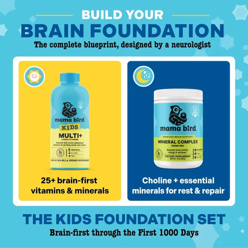 Miniatura 9 de Best Nest Wellness Kids Multi Plus - Suplemento de apoyo a la salud cerebral para niños, multivitamínico líquido con vitaminas metiladas, suplemento