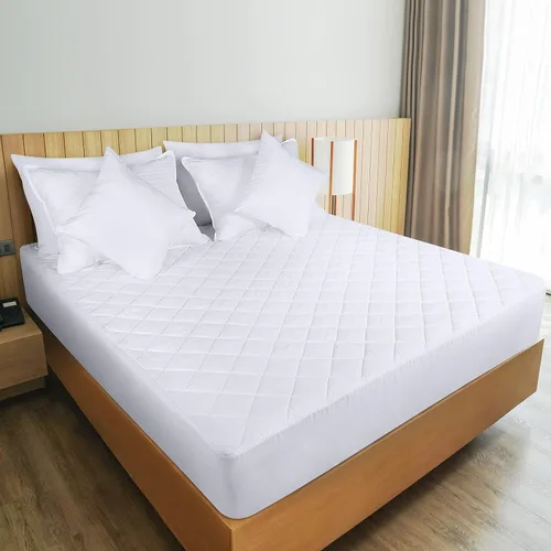Miniatura 5 de Utopia Bedding - Protector de colchón acolchado ajustable, protector de colchón individual XL con bolsillo profundo que se estira hasta 16 pulgadas