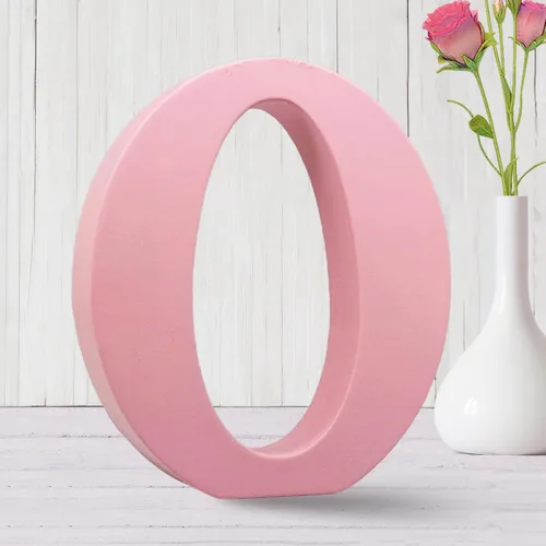 Miniatura 31 de AOCEAN Letras de madera rosa de 6 pulgadas sin terminar Letras de madera para pared MAGA Letras de madera decorativas de pie Tablero de letras