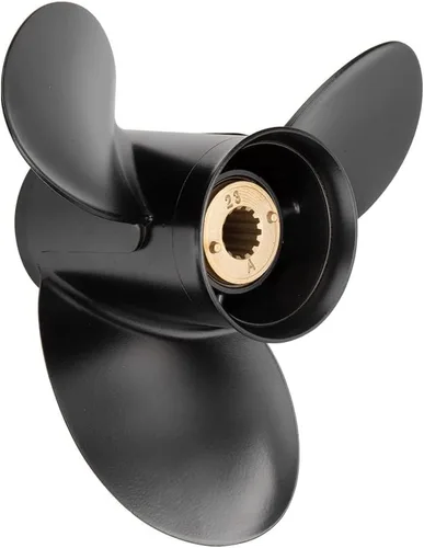VIF Jason Marine Upgrade OEM 13 Spline Tooth Aluminio Outboard Hélice compatible con motores Mercury 30/35/40/45/50/55/60/70hp, caja de cambios de