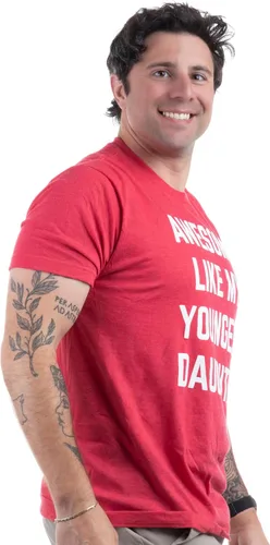 Miniatura 20 de Awesome Like My Daughter - Camiseta divertida con texto en inglés "Good Like My Daughter", camiseta de humor sarcástico para papá, abuelo, papá