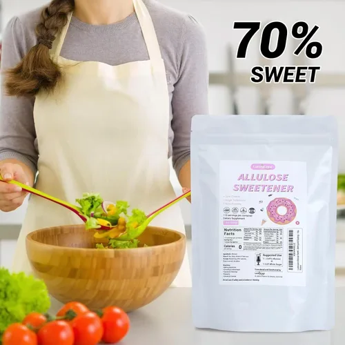 Miniatura 5 de Luckycare Edulcorante de alulosa, sustituto natural de azúcar cero calorías, apto para dieta cetogénica, sin eritritol, sin OMG, sin gluten