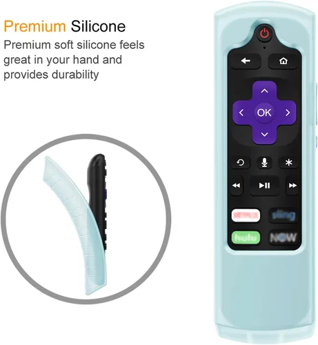 Miniatura 5 de CaseBot Funda para Roku Voice Remote RCA1R/RCAL7R, Express HD/4K+, Ultra LT Enhanced Voice, Express 3930, Premiere+ 3921, Streaming Stick+ Remote