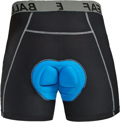 Miniatura 21 de baleaf Pantalones cortos de ciclismo acolchados 3D para hombre, ropa interior de ciclismo MTB Liner