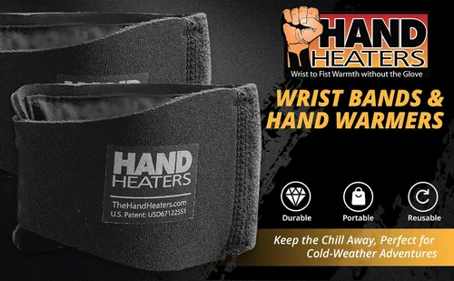 Miniatura 9 de T Built Calentadores de mano, muñequeras calentadas para más de 8 horas de calor, almohadilla térmica de manos para calentadores de muñeca, paquete