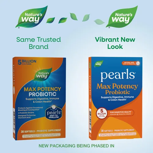 Miniatura 2 de Perlas de probióticos enzimáticos Probiotic Pearls Max Pontency. 5 mil millones de cultivos activos con triple capa avanzada, 30