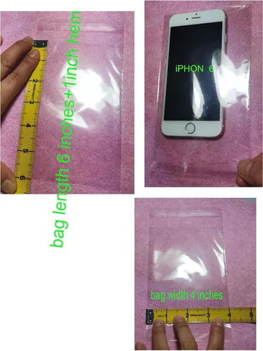 Miniatura 5 de JOSDIOX - Bolsas de polietileno de plástico resellables de celofán transparente de 4 x 6 pulgadas para fotos, joyas, panadería, golosinas, recuerdos