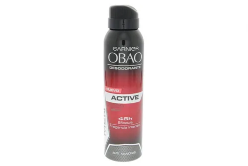 Obao Desodorante activo para hombre en espray 5.1 fl oz - Desodorante Activo Aerosol para Hombre (paquete de 3)