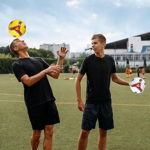 Miniatura 6 de Deekin Balón de fútbol a granel con bomba de tamaño 5/4/3 para interior y exterior, práctica deportiva, competición, accesorios de entrenamiento