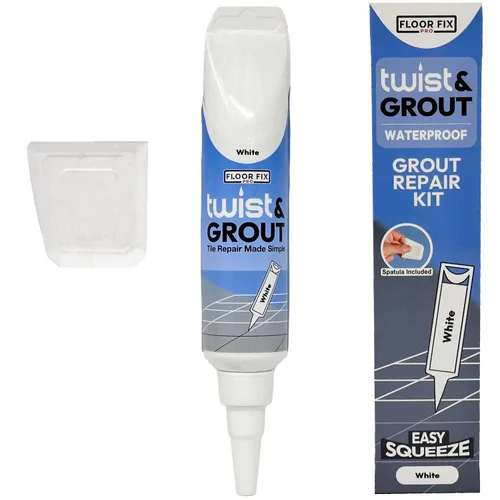 Miniatura 13 de Floor-Fix Pro Twist & Grout Kit de reparación – Reparación de lechada impermeable premezclada & Alternativa de bolígrafo de pintura de lechada