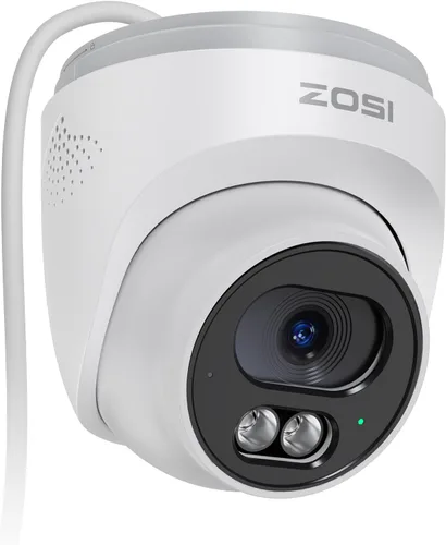 Miniatura 11 de ZOSI Paquete de 4 cámaras de seguridad para el hogar HD-TVI de 2MP 1080p HD-TVI 1920 TVL, 24 LED, visión nocturna de 80 pies, ángulo de visión