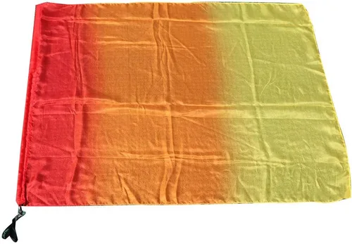 Miniatura 28 de Winged Sirenny Bandera de seda giratoria fluida de 32 pulgadas, pancarta de alabanza de la iglesia, adoración profética, adoración y danza