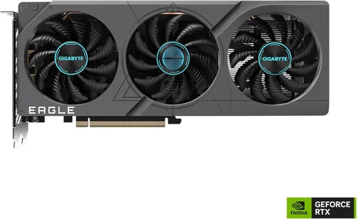 Miniatura 2 de GIGABYTE - Tarjeta gráfica GeForce RTX 4060 Eagle OC 8G, 3 ventiladores WINDFORCE, 8 GB 128 bits GDDR6, tarjeta de video GV-N4060EAGLE OC-8GD