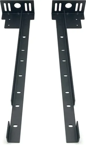 Miniatura 8 de Juego de soportes de extensión para pie de cama - Kit de accesorios - Apto para camas twin, full, queen o king